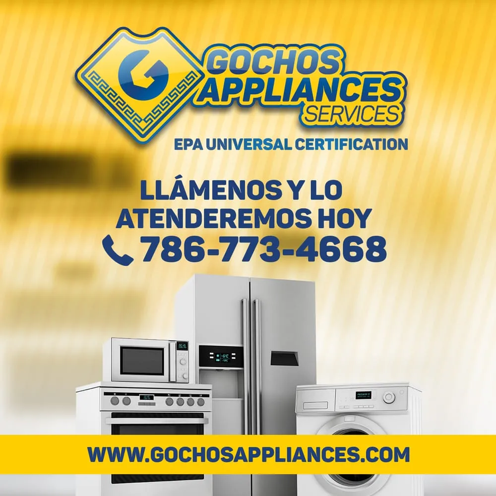 Slide of Gochos Appliances Services