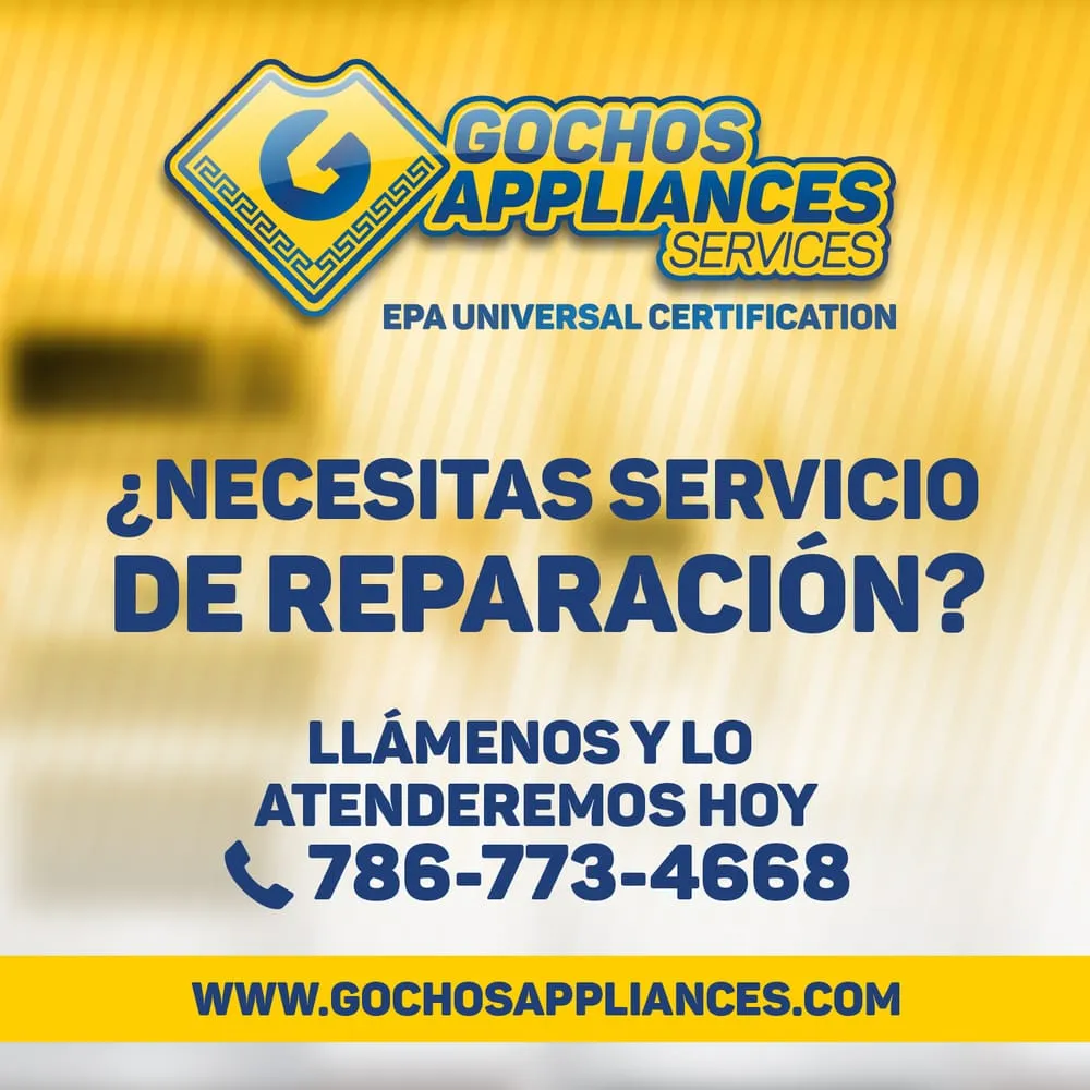 Slide of Gochos Appliances Services