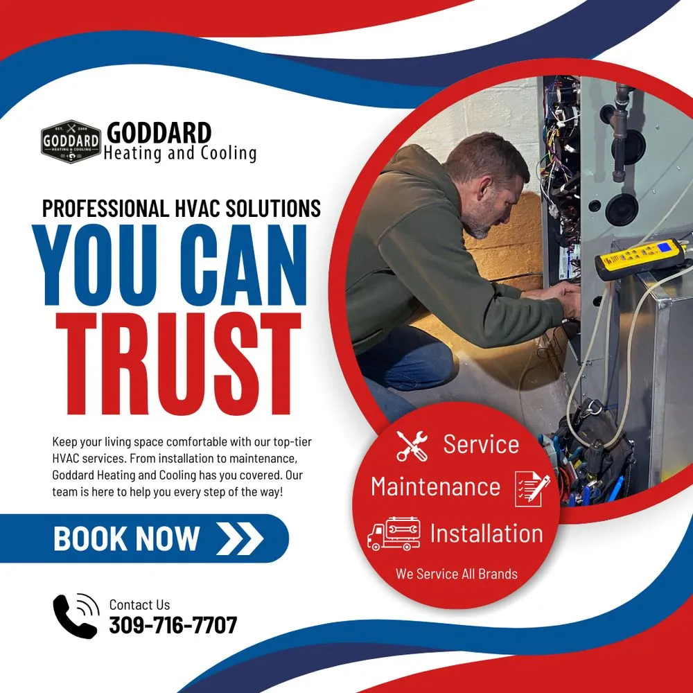 Slide of Goddard Heating and Cooling