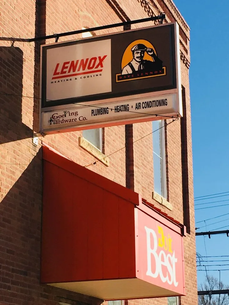 Slide of Goering Hardware Company