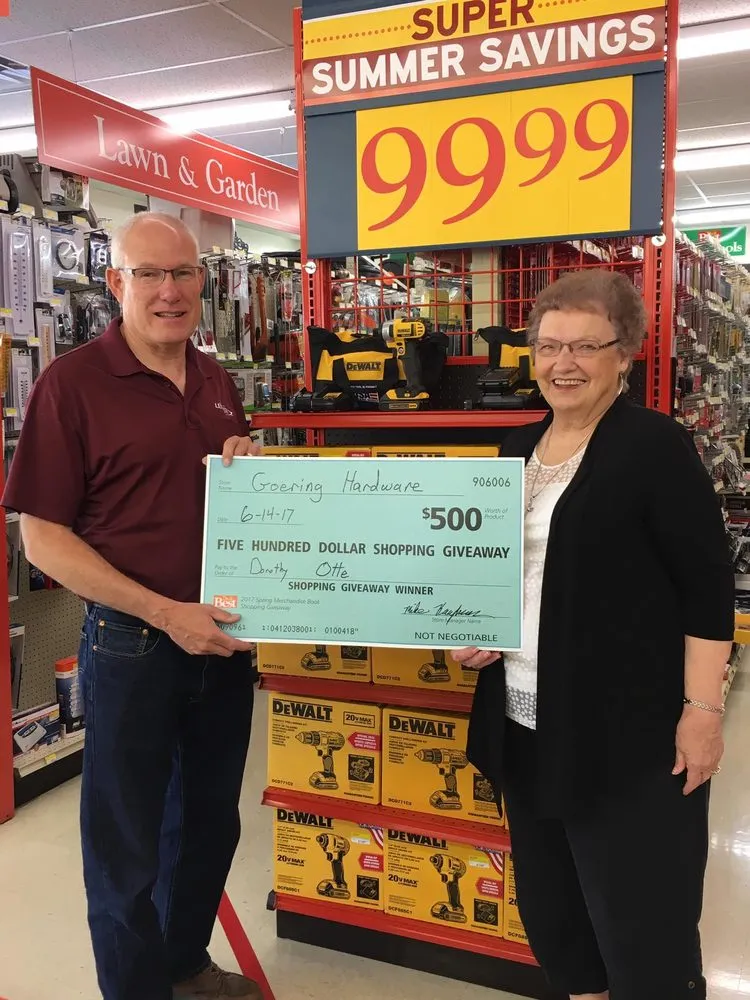 Slide of Goering Hardware Company