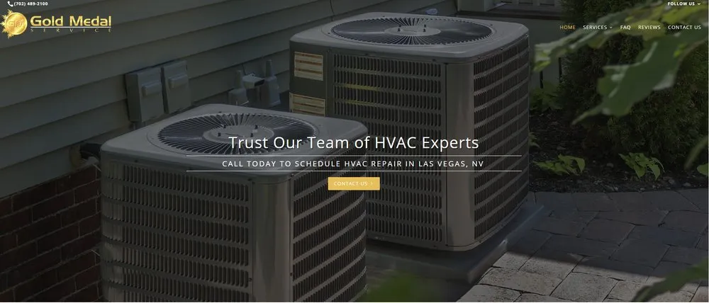 Slide of Gold Medal Service