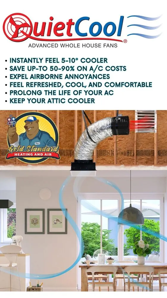 Slide of GOLD Standard Heating and Air