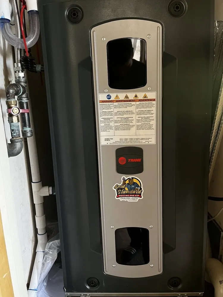 Slide of GOLD Standard Heating and Air