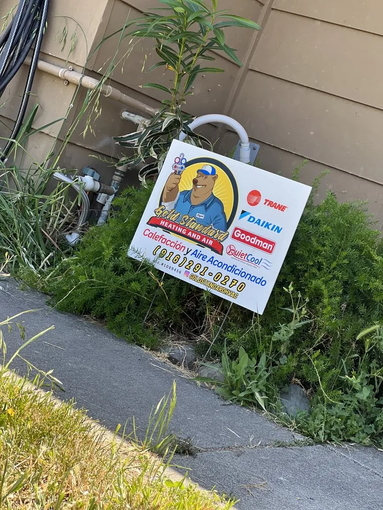 Slide of GOLD Standard Heating and Air