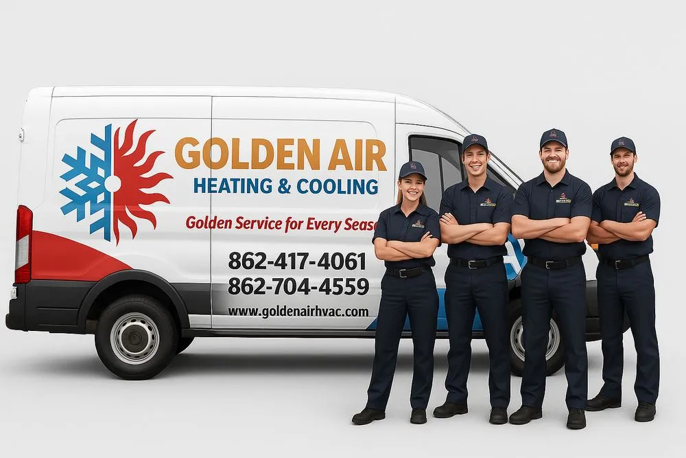Slide of Golden Air HVAC