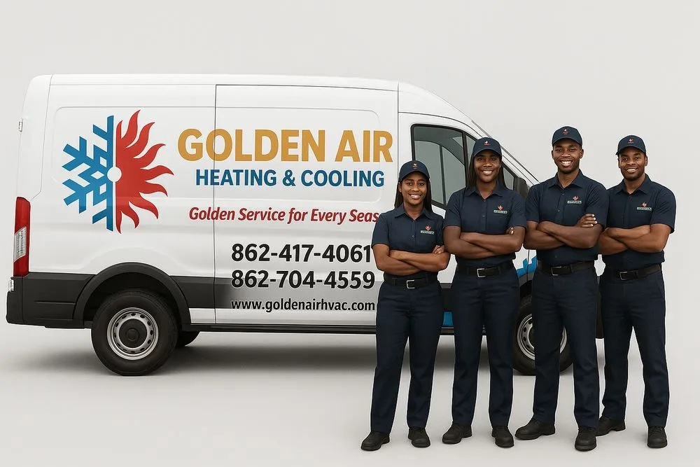 Slide of Golden Air HVAC