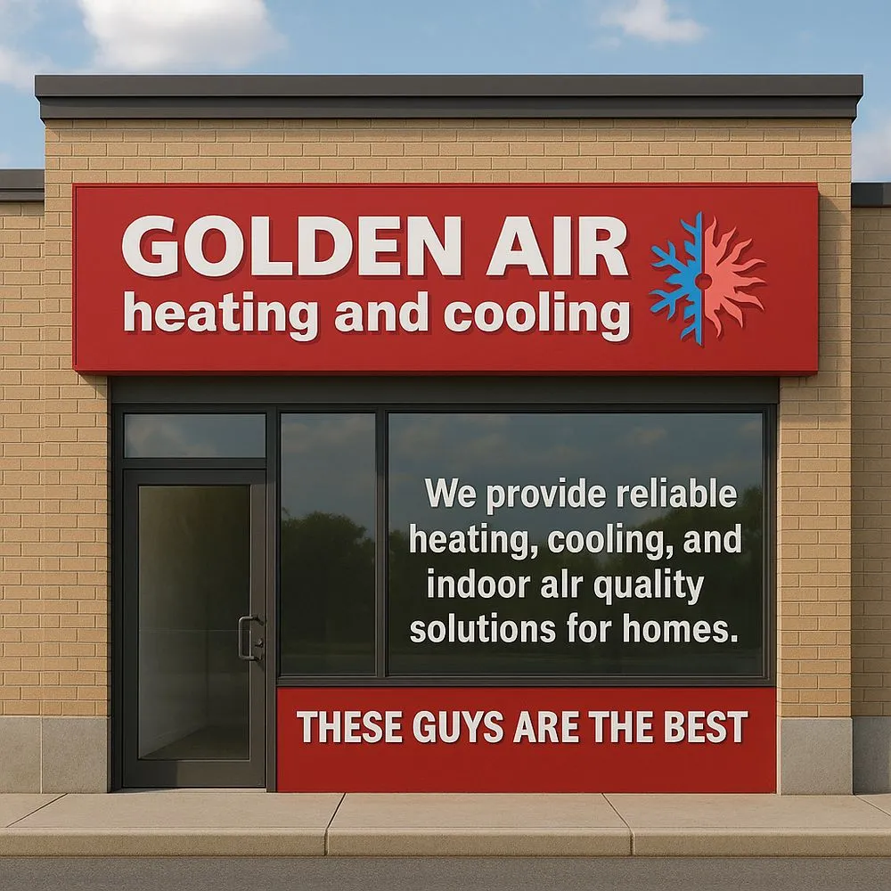 Slide of Golden Air HVAC