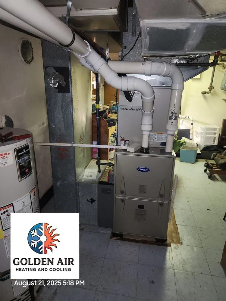 Slide of Golden Air HVAC