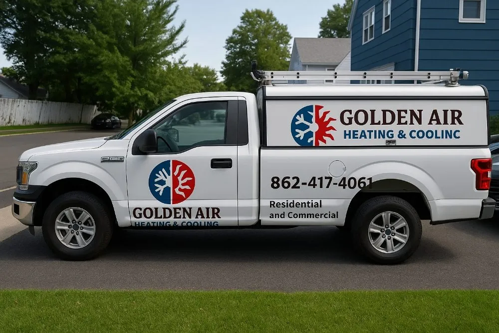 Slide of Golden Air HVAC