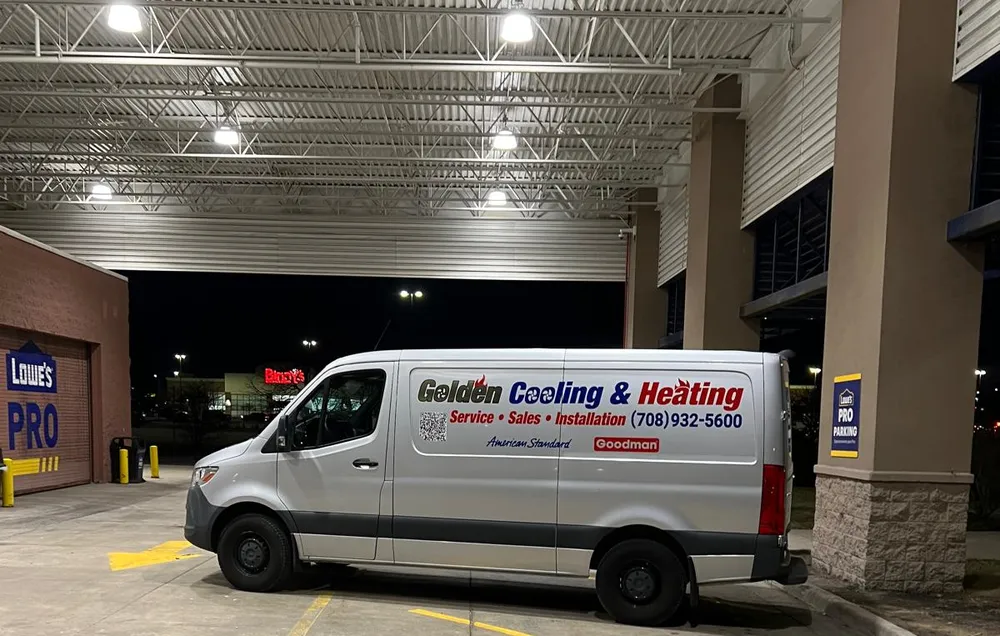 Slide of Golden Cooling & Heating