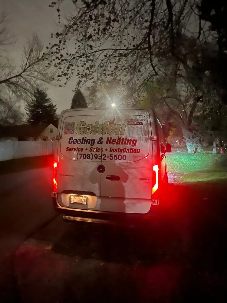 Slide of Golden Cooling & Heating