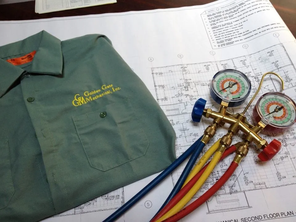 Slide of Golden Gate Mechanical