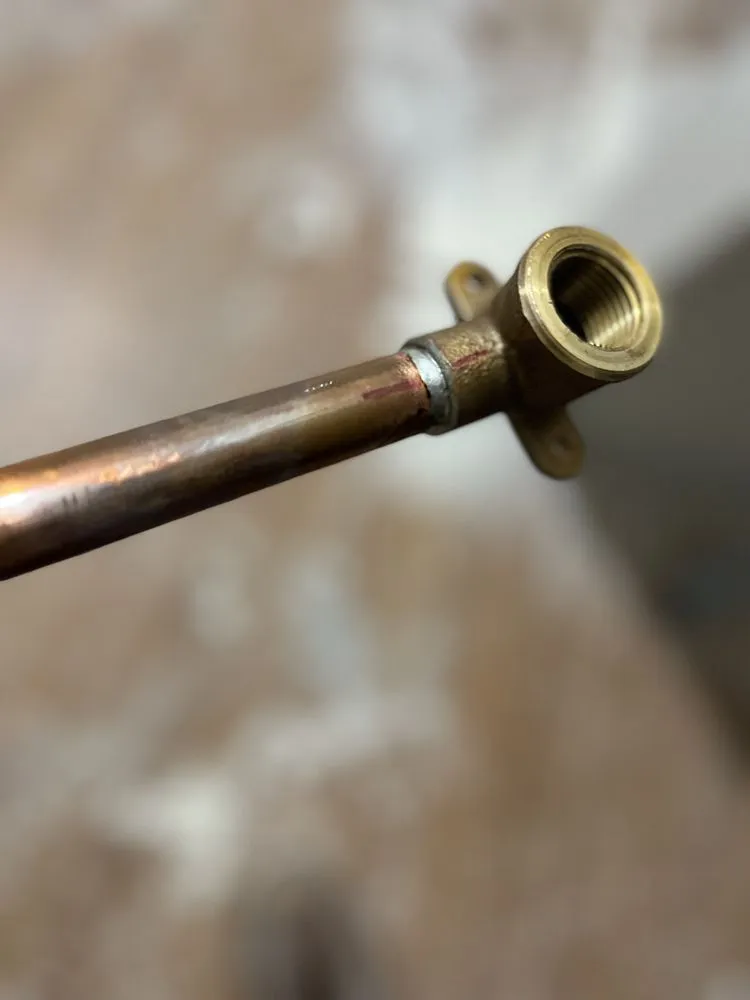 Slide of Golden Pipe