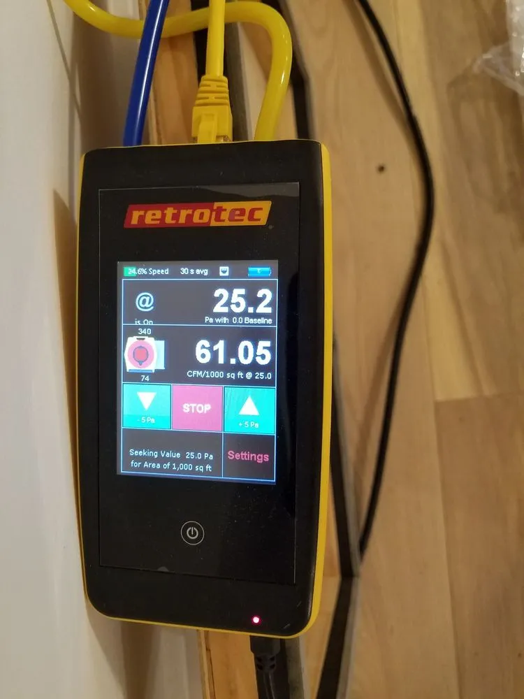 Slide of Golden State Duct Testing