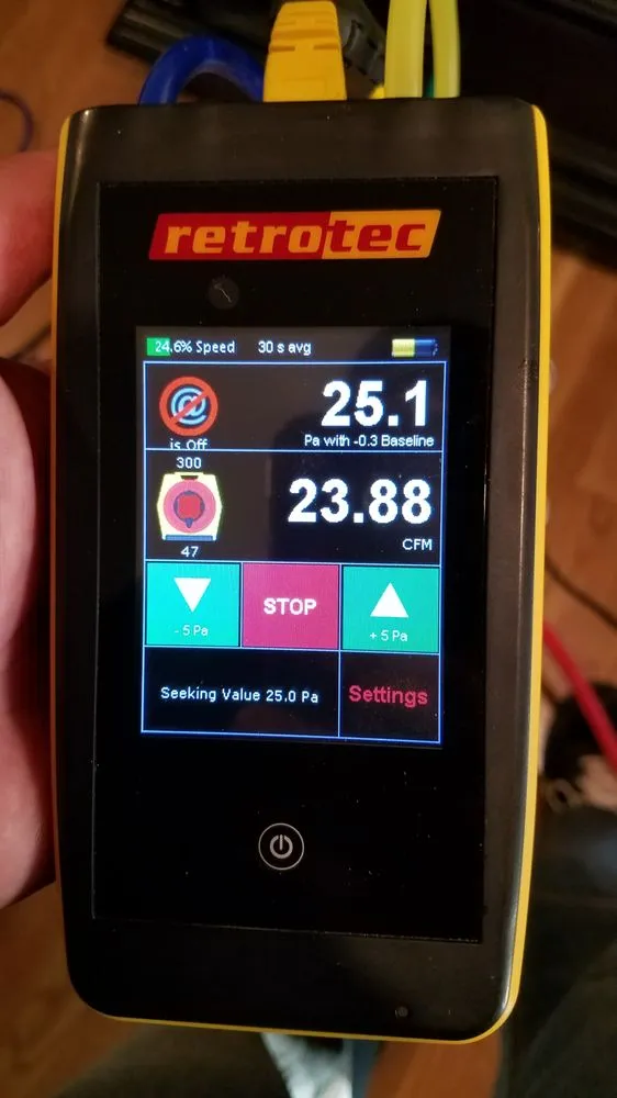 Slide of Golden State Duct Testing