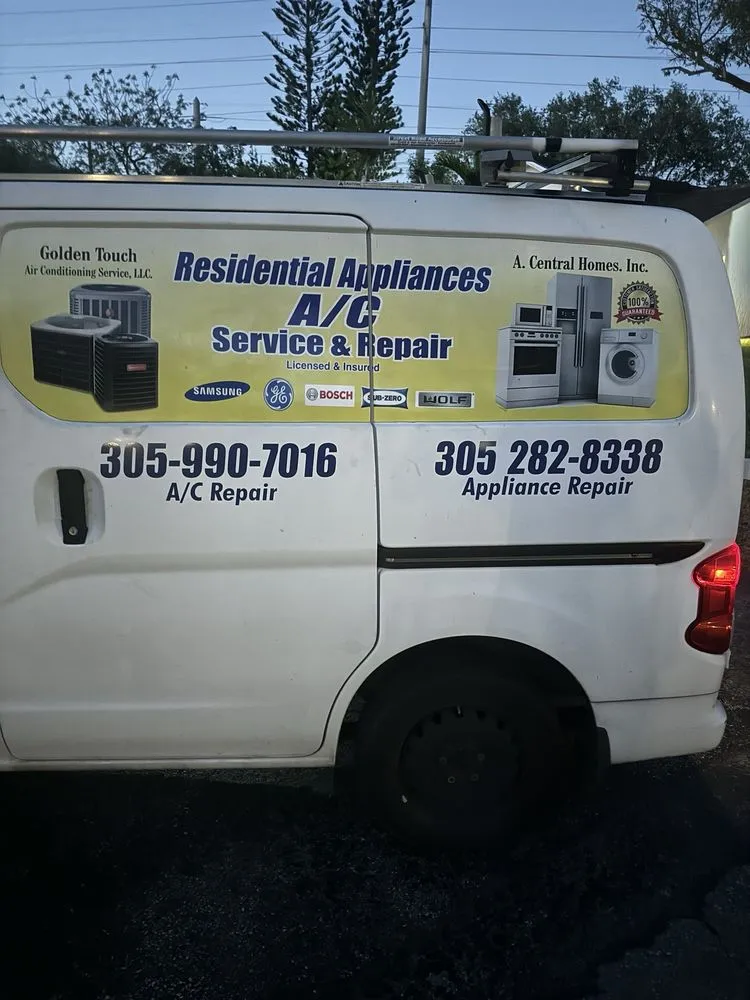 Slide of Golden Touch Air Conditioning Service