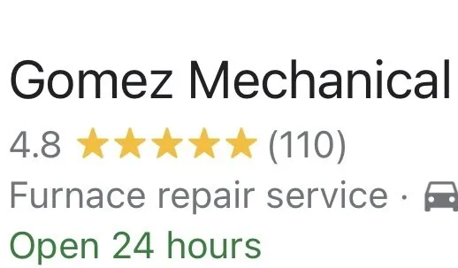 Slide of Gomez Mechanical Heating & Cooling