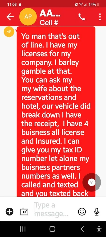 Slide of Gonzales & Jones Construction