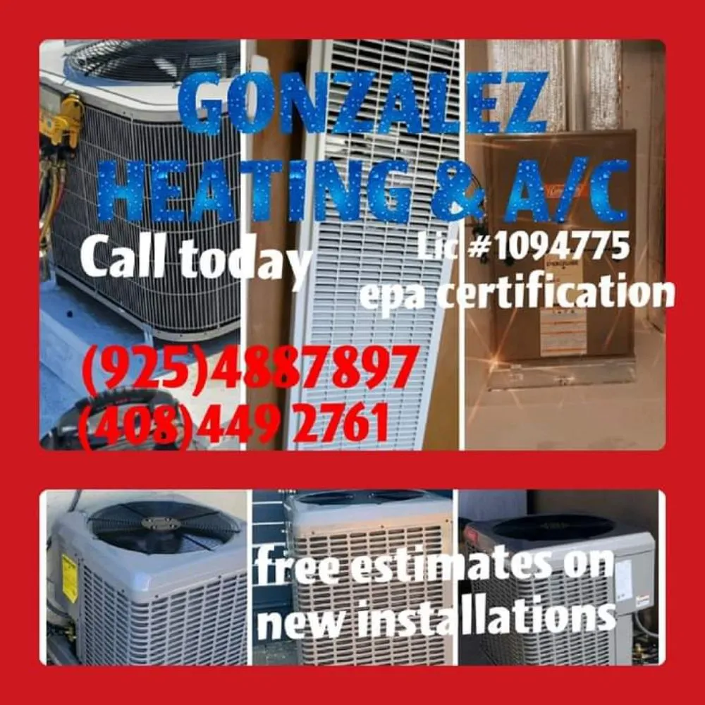 Slide of GONZALEZ HEATING and A/C