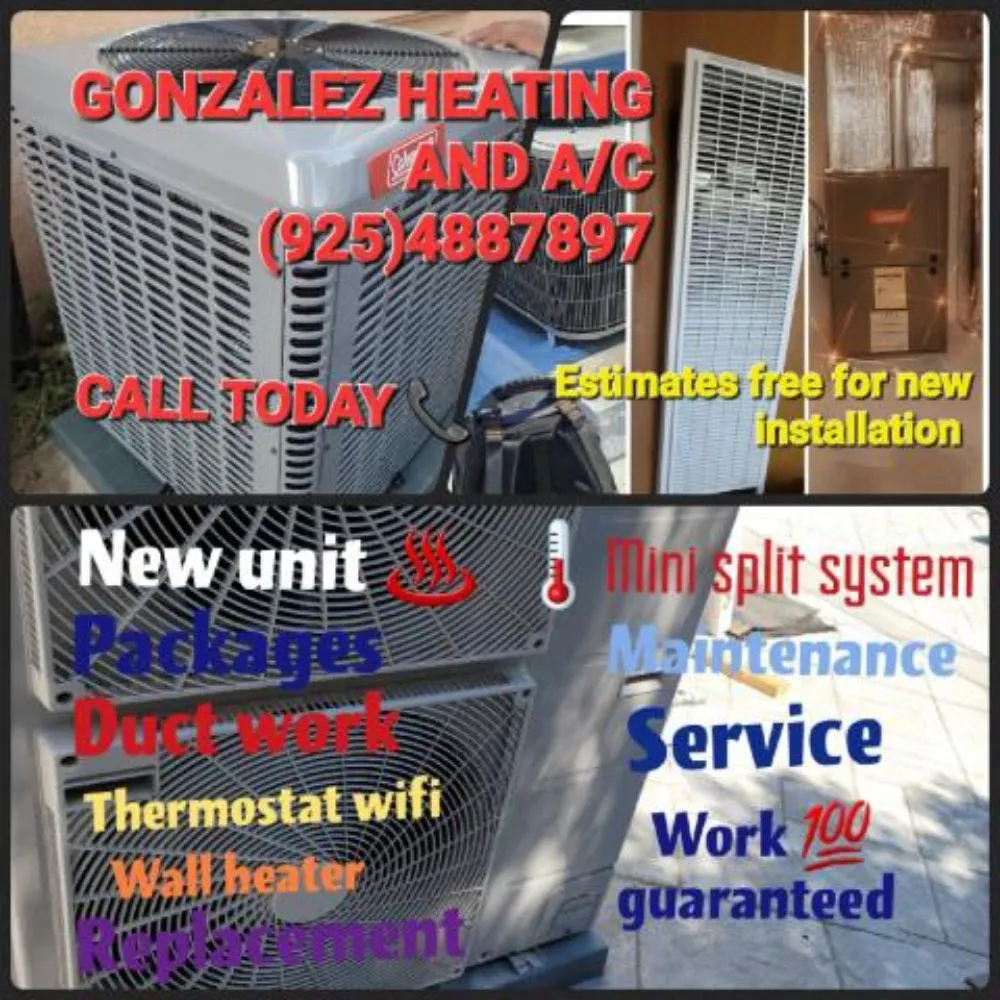 Slide of GONZALEZ HEATING and A/C
