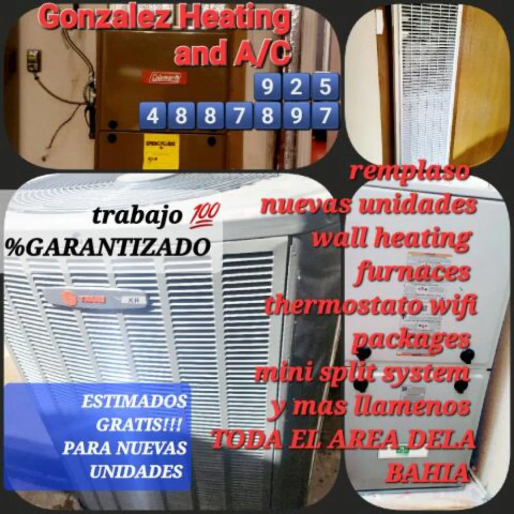 Slide of GONZALEZ HEATING and A/C