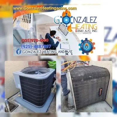GONZALEZ HEATING and A/C Logo