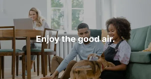 Good Air Heating & Cooling Logo