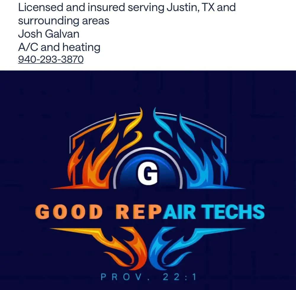 Slide of Good RepAir Techs AC and Heating