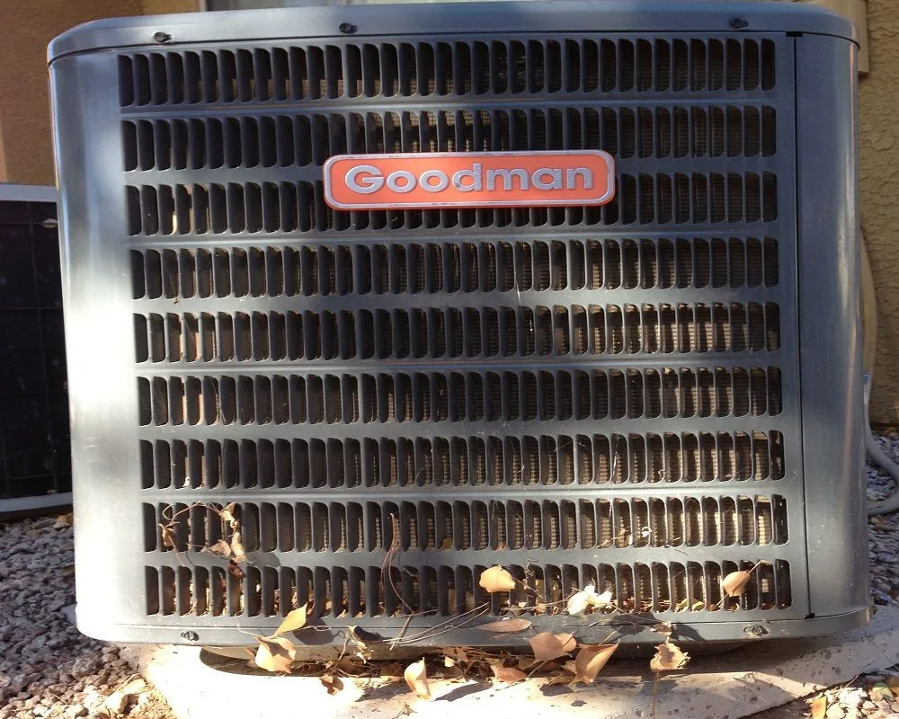 Slide of Goodman Central Air Conditioning Repair