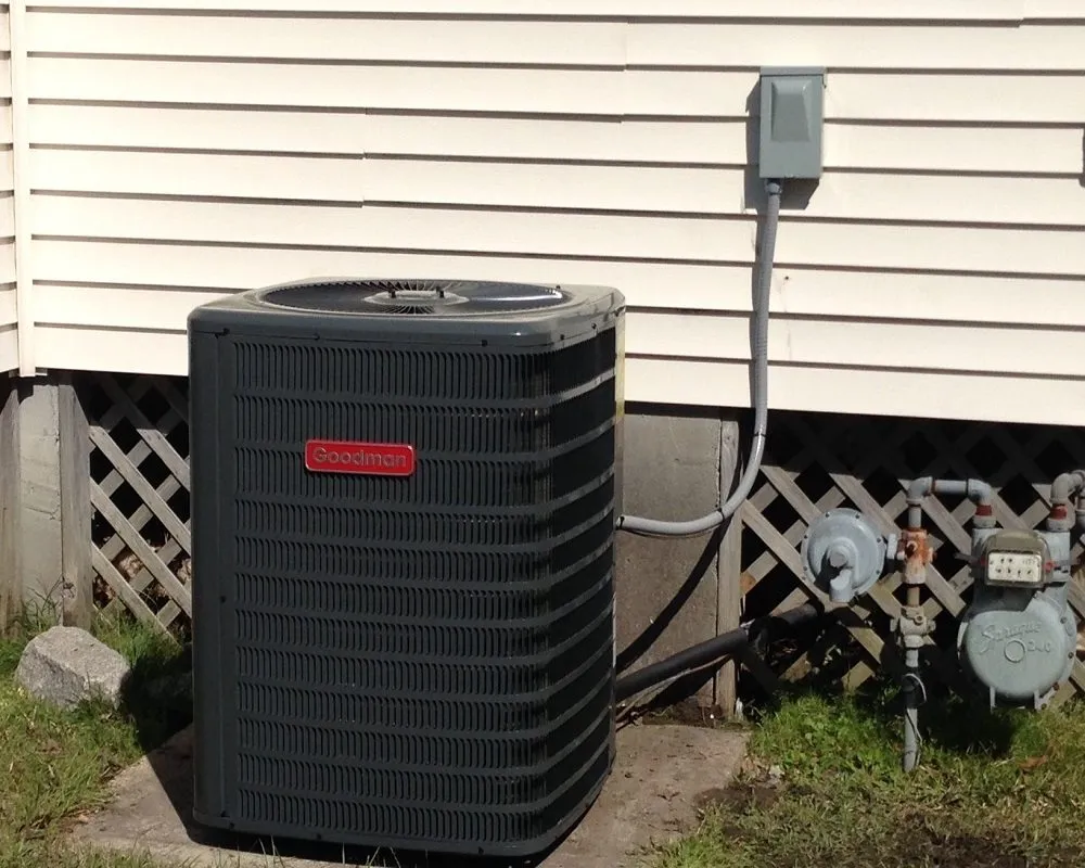 Slide of Goodman Central Air Conditioning Repair