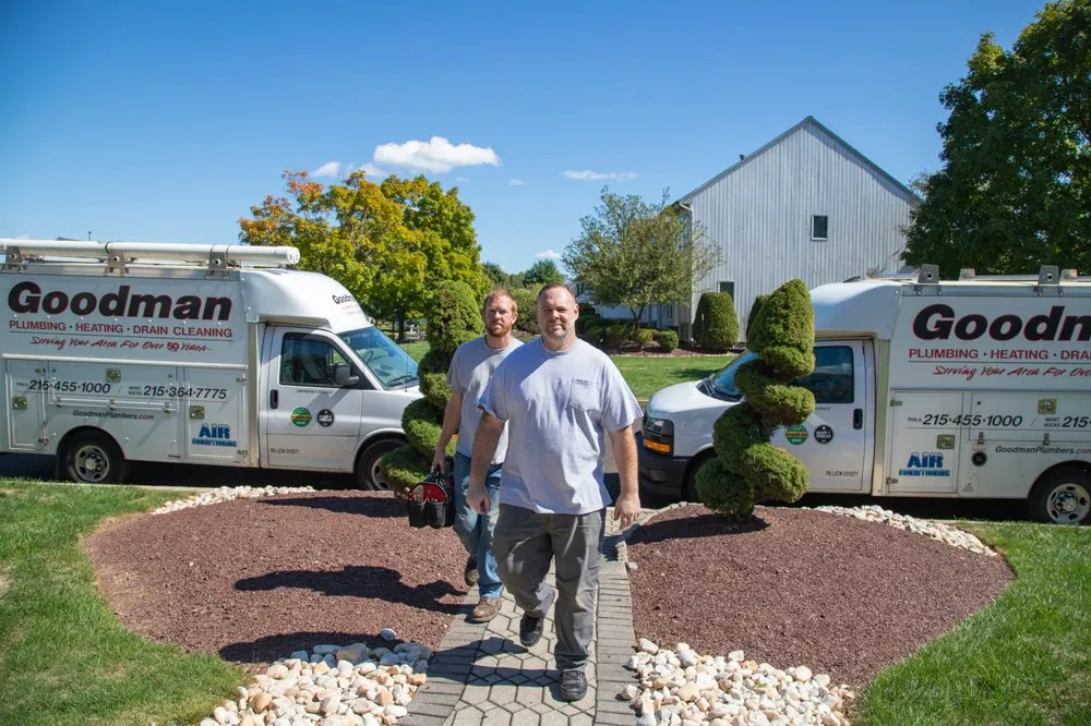 Slide of Goodman Plumbing