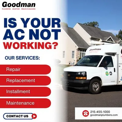 Goodman Plumbing Logo