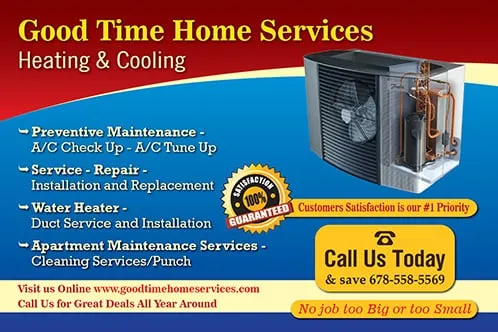 Slide of Goodtime Home services