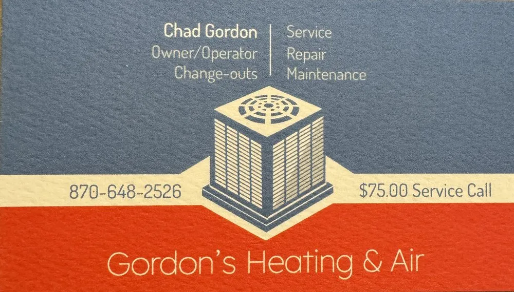Slide of Gordon’s Heating & Air