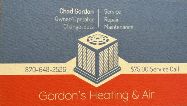 Gordon’s Heating & Air Logo