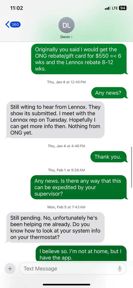 Slide of Gordon's Service Experts