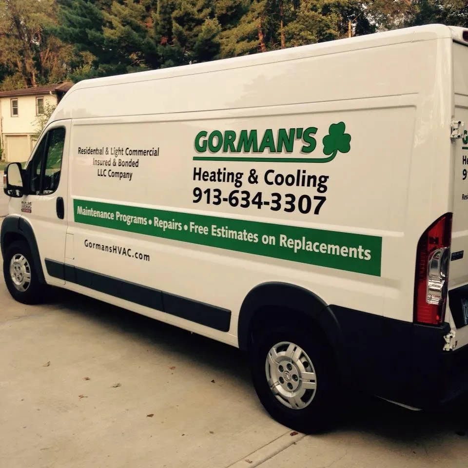 Slide of Gorman's Heating and Cooling