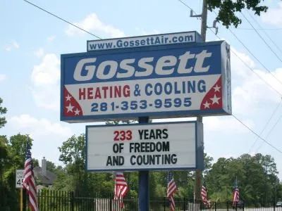 Slide of Gossett Air Conditioning
