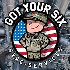 Got Your Six HVAC Services Logo