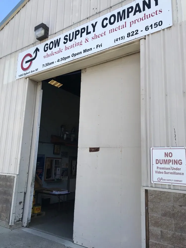 Slide of Gow Supply Company