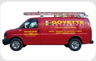 Certified heating and cooling service for fast service in Oscoda, MI by Goyette Mechanical