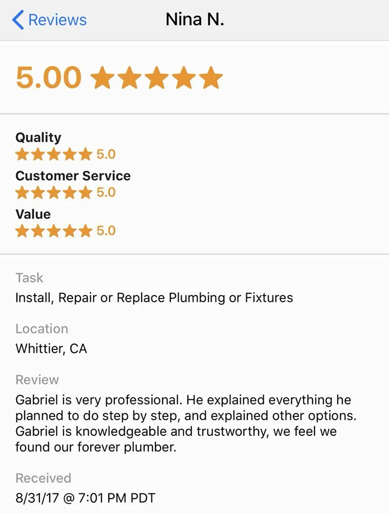 Slide of GP&R Home Services