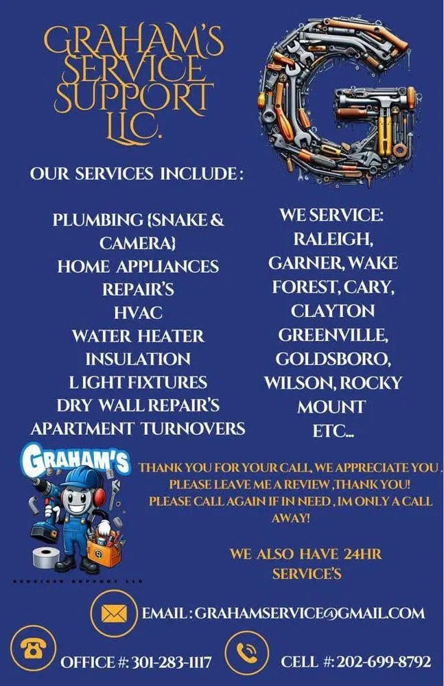 Slide of Graham's Service Support