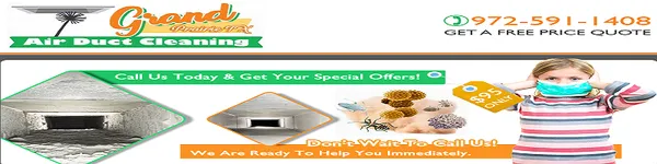 Grand Prairie TX Air Duct Cleaning Logo