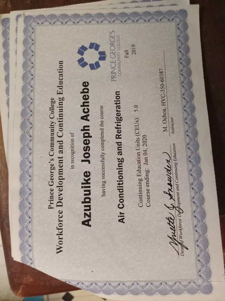 Slide of Grandarion HVAC & Handyman