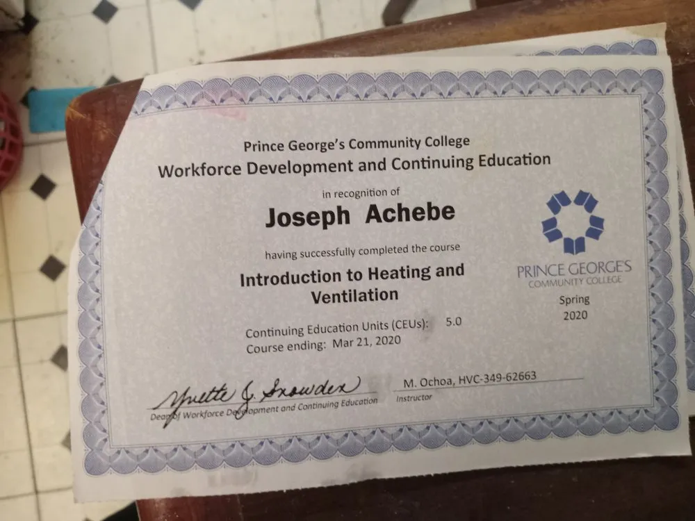 Slide of Grandarion HVAC & Handyman