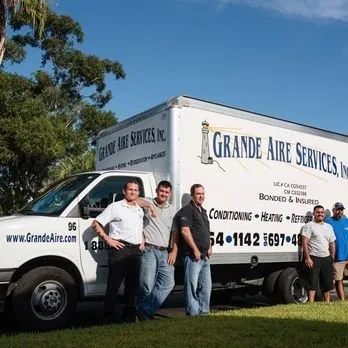 Slide of Grande Aire Services