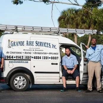 Slide of Grande Aire Services