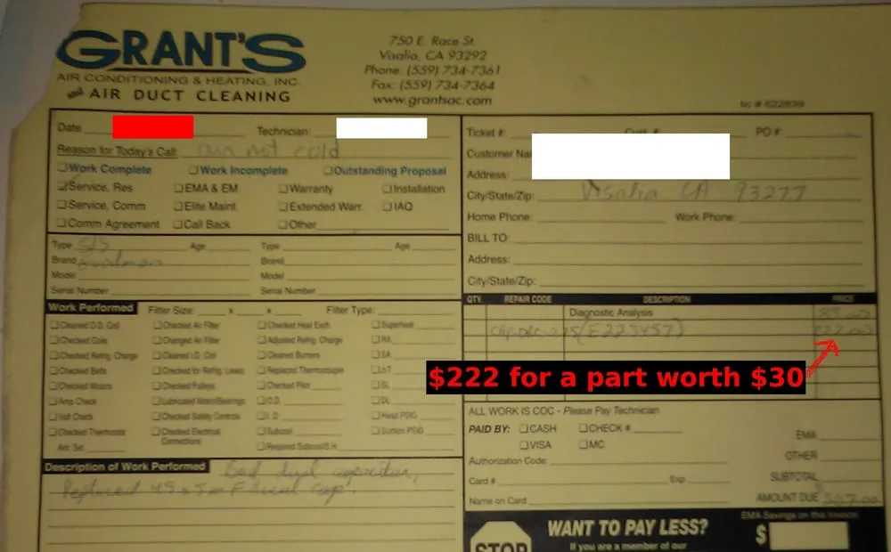 Slide of Grants Air Conditioning & Heating